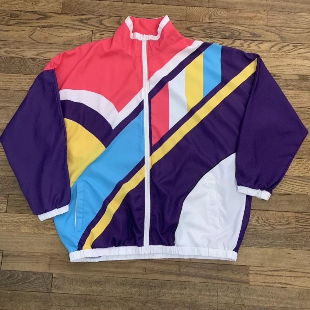 Funny guy creations vintage windbreaker size large